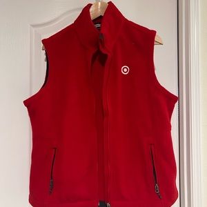 Target Circle Fleece Vest